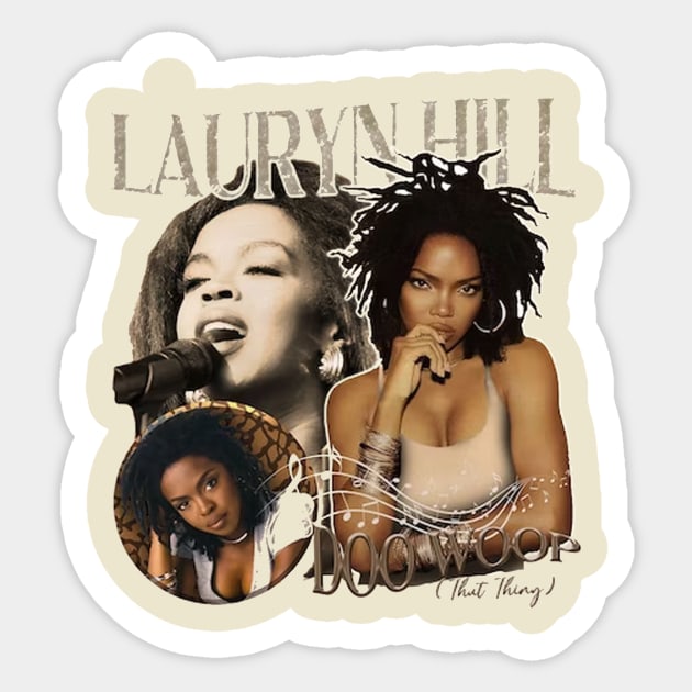 Lauryn Hill Shirt Match Jordan 3 Palomino Shirt In Sand Sticker by canpu